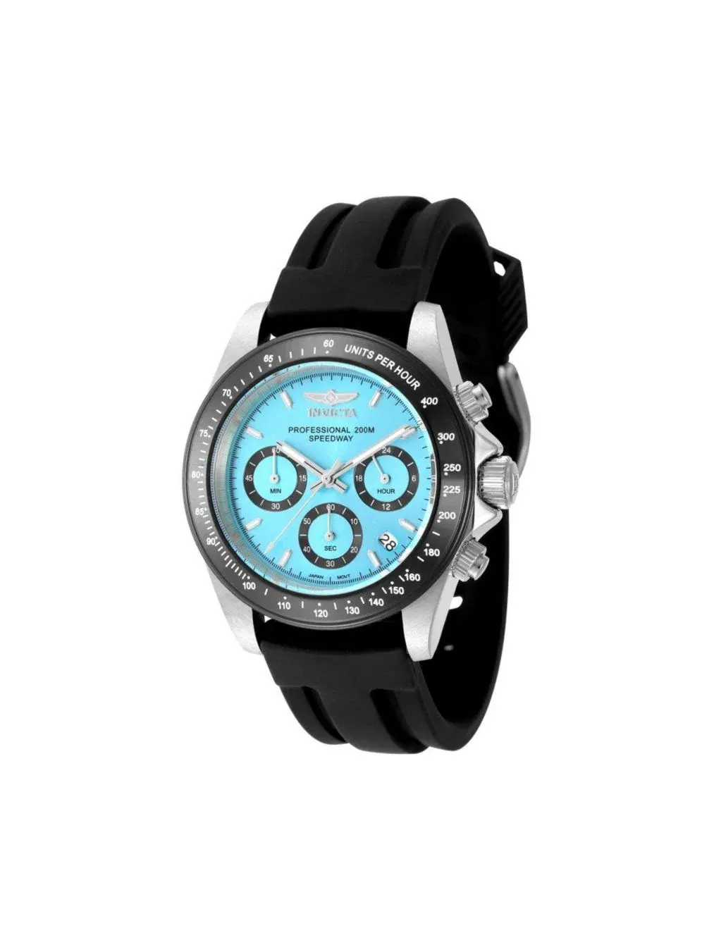 Мужские кварцевые часы Speedway VD53 50490 с циферблатом Invicta — изображение 2 из 3, оттенок черный
