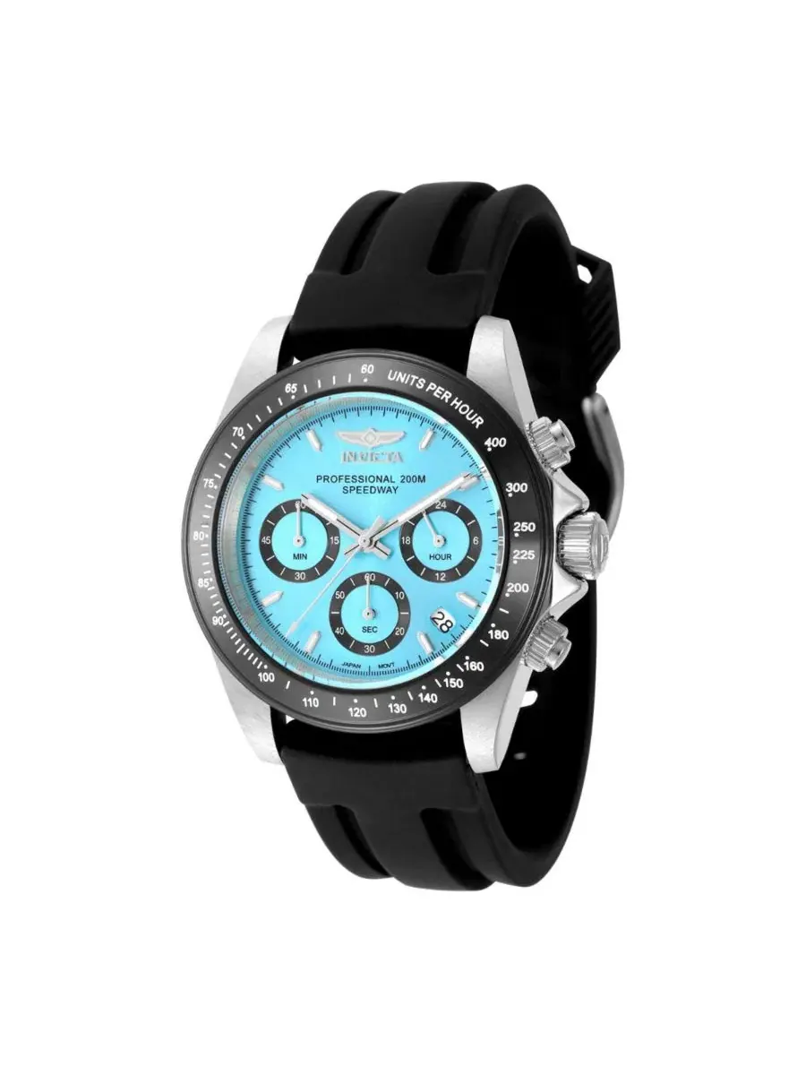 Мужские кварцевые часы Speedway VD53 50490 с циферблатом Invicta — изображение 3 из 3, оттенок черный