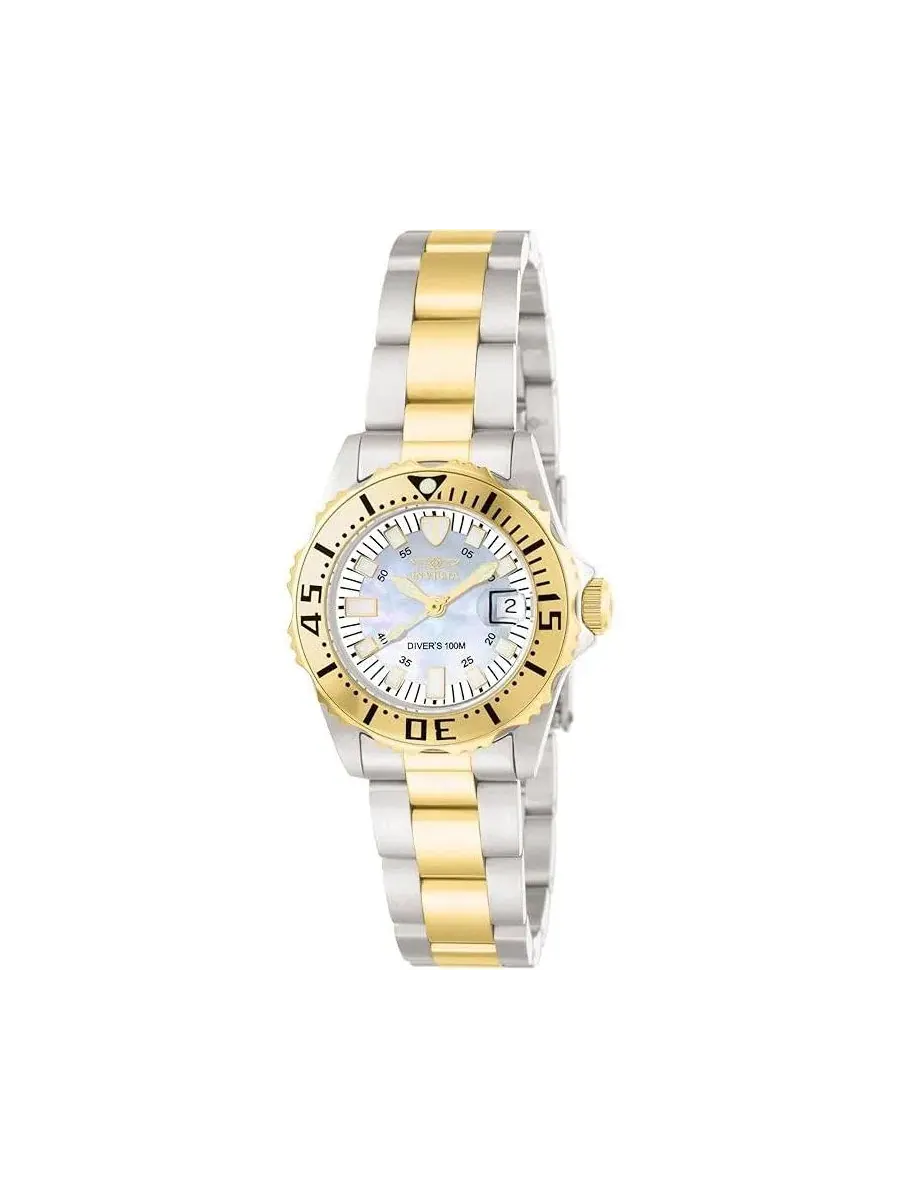 Женские часы Invicta Pro Diver, кварцевые — изображение 1 из 3, оттенок золото