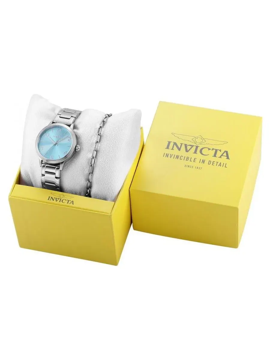 Женские часы Wildflower Quartz Tiffany Dial Invicta — изображение 2 из 3, оттенок сталь