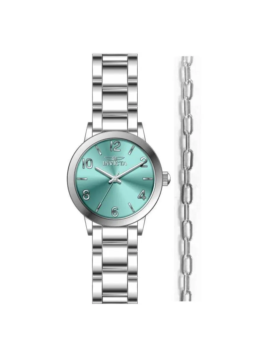 Женские часы Wildflower Quartz Tiffany Dial Invicta — изображение 3 из 3, оттенок сталь