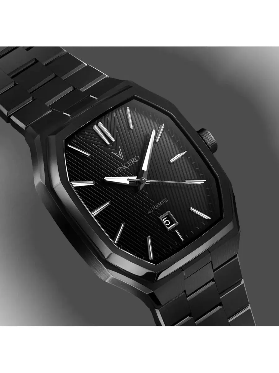 Мужские автоматические часы Inception Automatic, 38 мм, из нержавеющей стали Vincero, Vertigo — изображение 2 из 11
