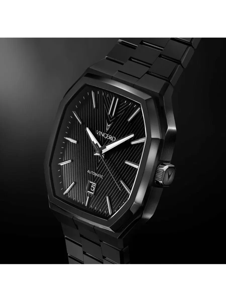 Мужские автоматические часы Inception Automatic, 38 мм, из нержавеющей стали Vincero, Vertigo — изображение 11 из 11