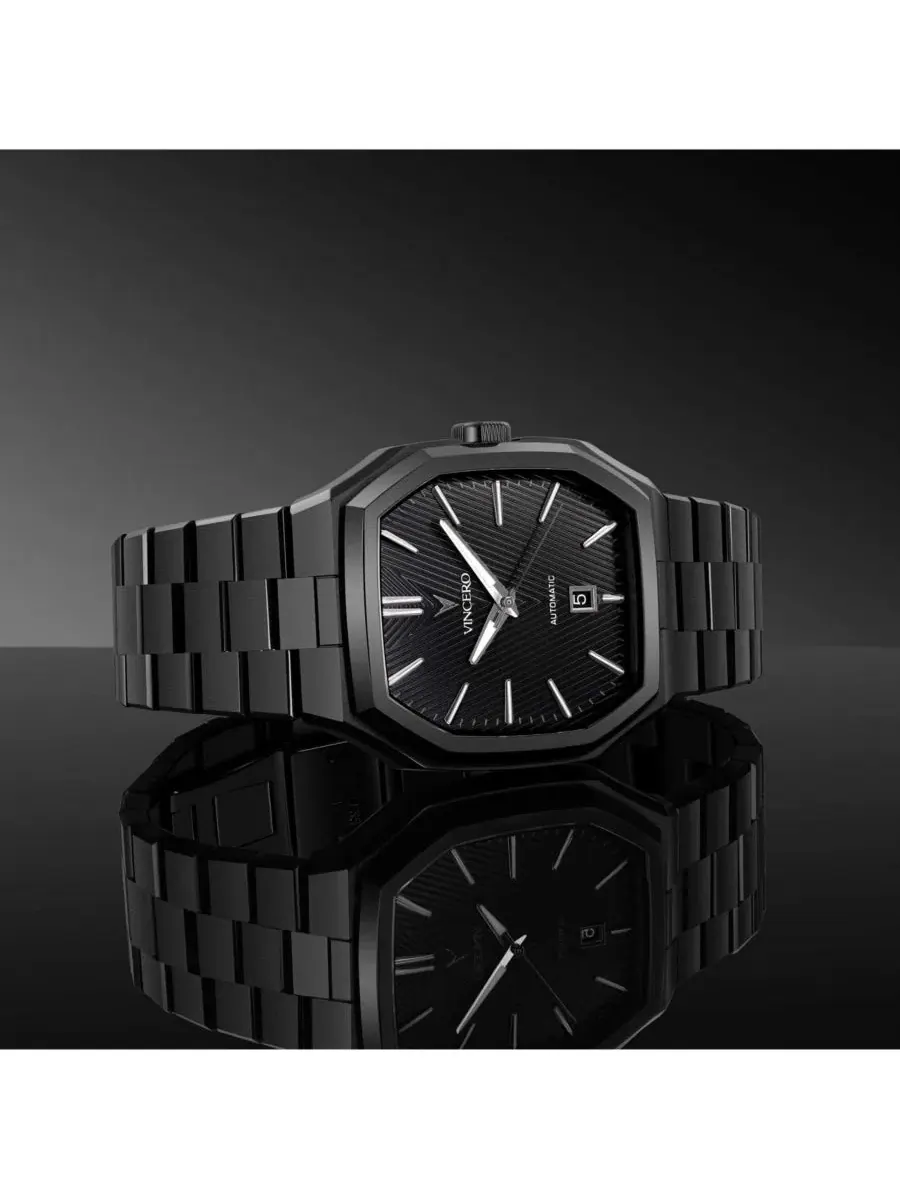 Мужские автоматические часы Inception Automatic, 38 мм, из нержавеющей стали Vincero, Vertigo — изображение 4 из 11