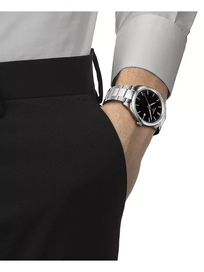 Мужские часы Swiss PR 100 на стальном браслете, 40 мм Tissot — изображение 5 из 5