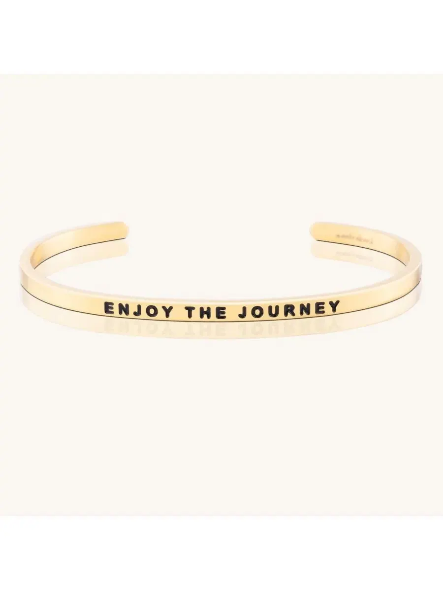 Браслеты Enjoy The Journey / Whisper Mantra, желтое золото/оригинал