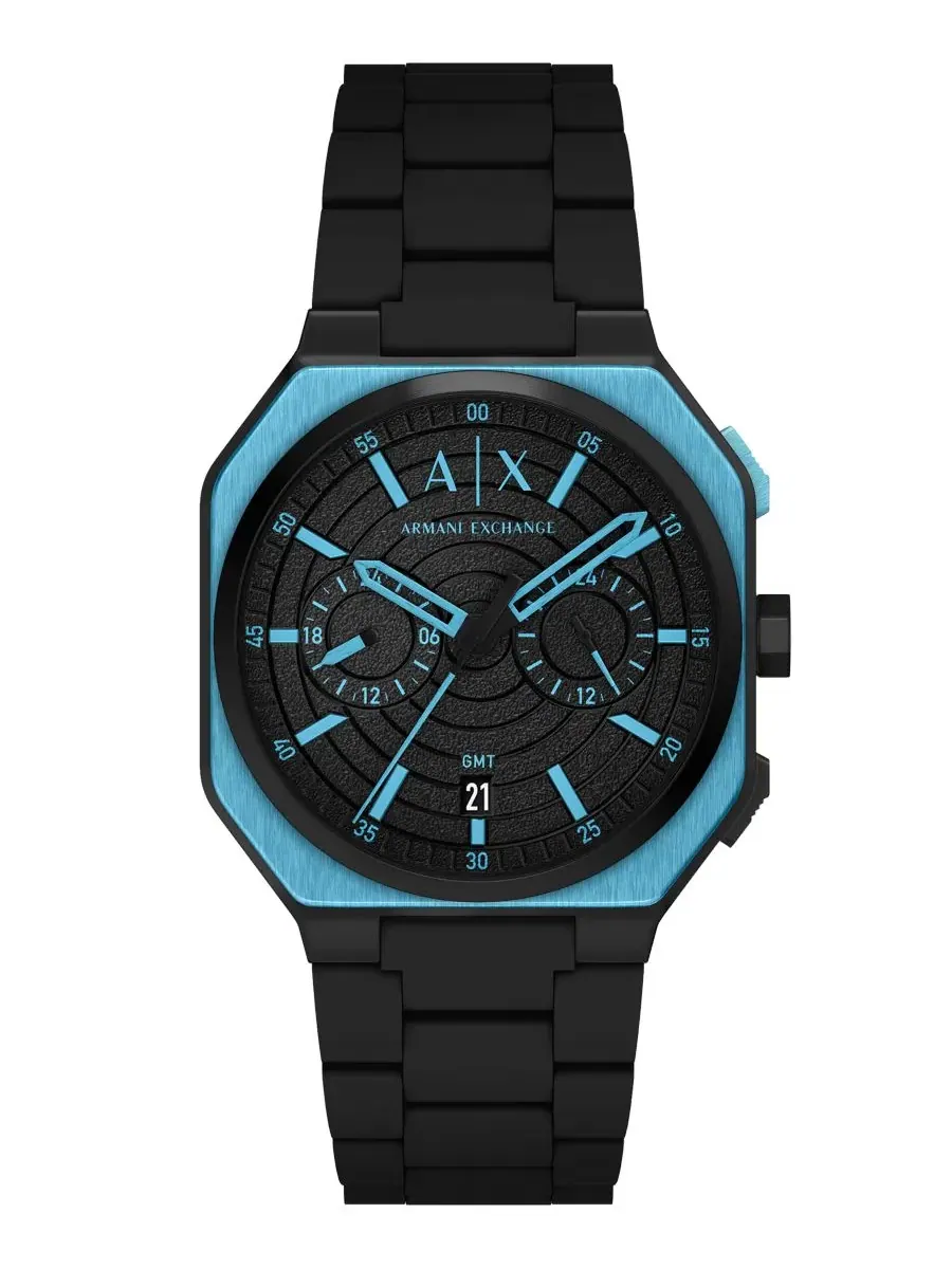 Мужские часы с хронографом, 40 мм, из нержавеющей стали A|X Armani Exchange