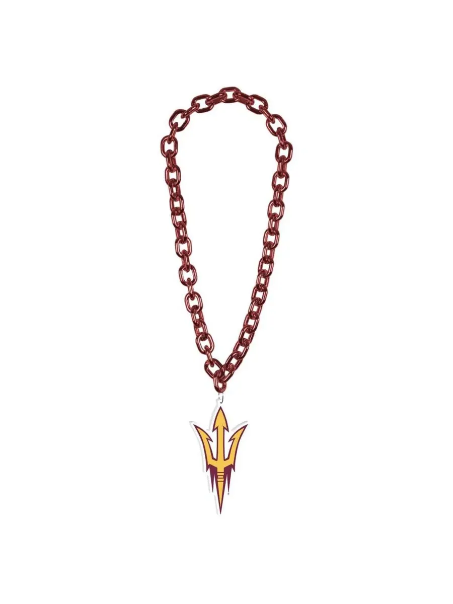 Кулон с логотипом Arizona State Sun Devils Big Chain Logo Wincraft — изображение 1 из 1, оттенок нет цвета