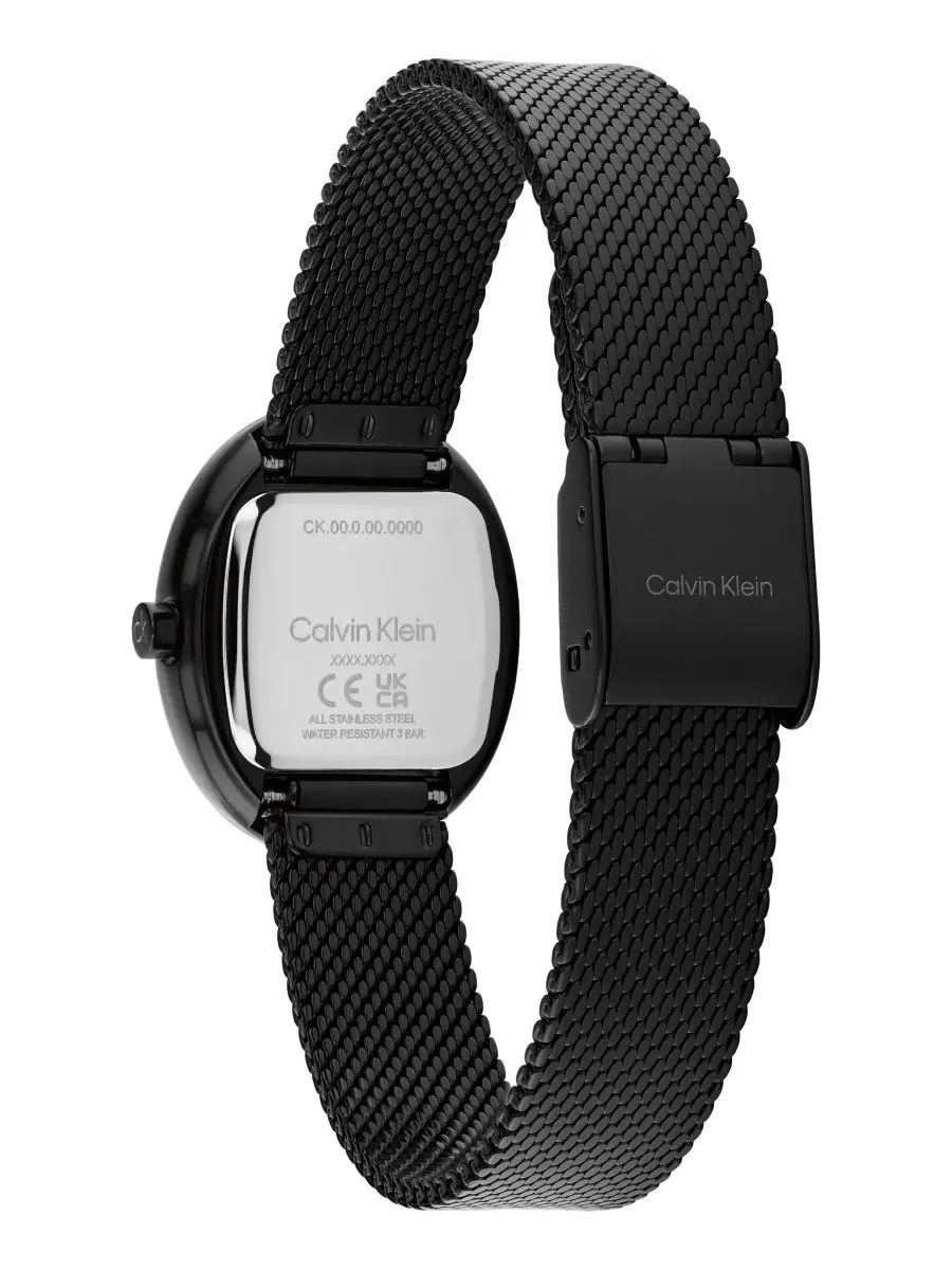 Женские часы с браслетом из стали, модель Euphoria Calvin Klein — изображение 3 из 5, оттенок серый