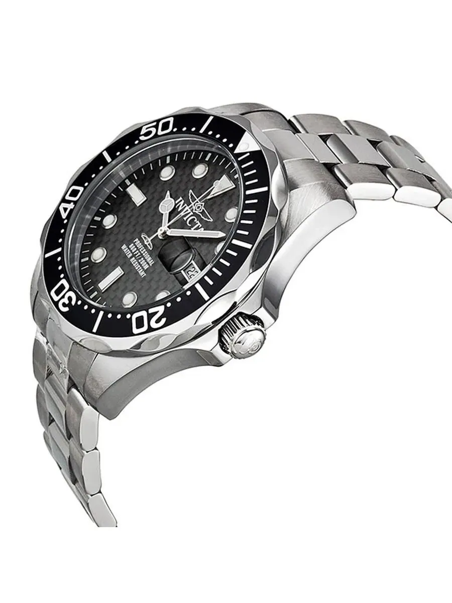 Мужские кварцевые часы Pro Diver 12562 с 3 стрелками на циферблате Invicta — изображение 2 из 3, оттенок серебряный