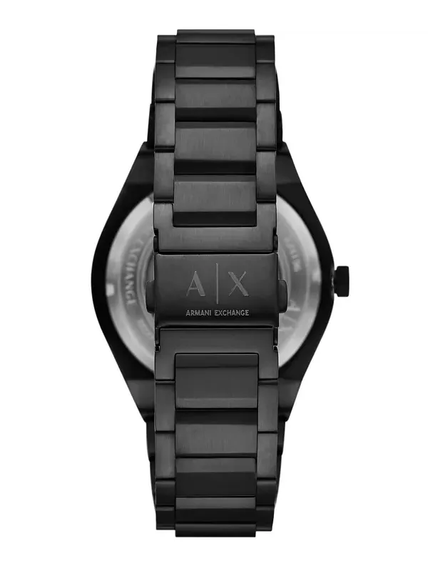 Мужские часы Armani exchange sync automatic из черной нержавеющей стали, 44 мм A|X Armani Exchange — изображение 3 из 4