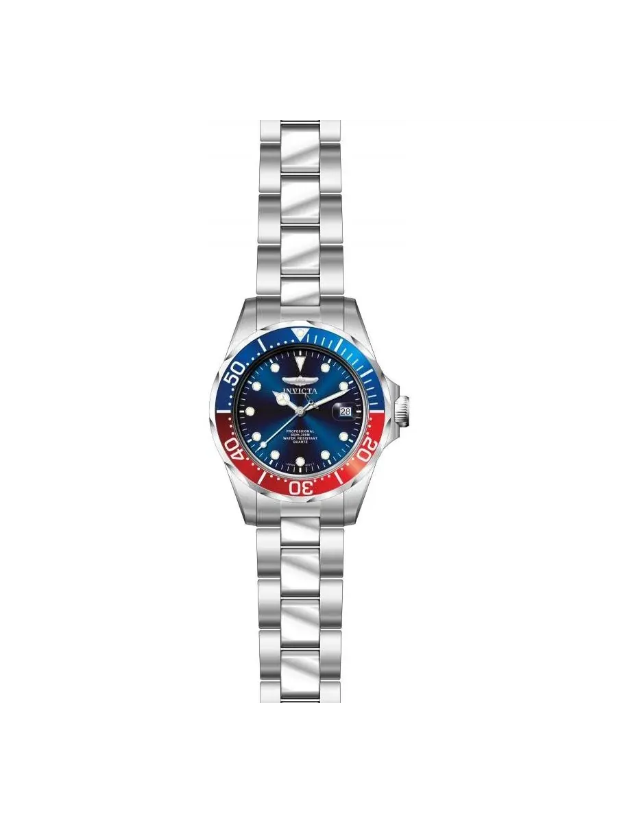 Мужские кварцевые часы Pro Diver PC32 45785 с синим циферблатом Invicta — изображение 2 из 3, оттенок сталь