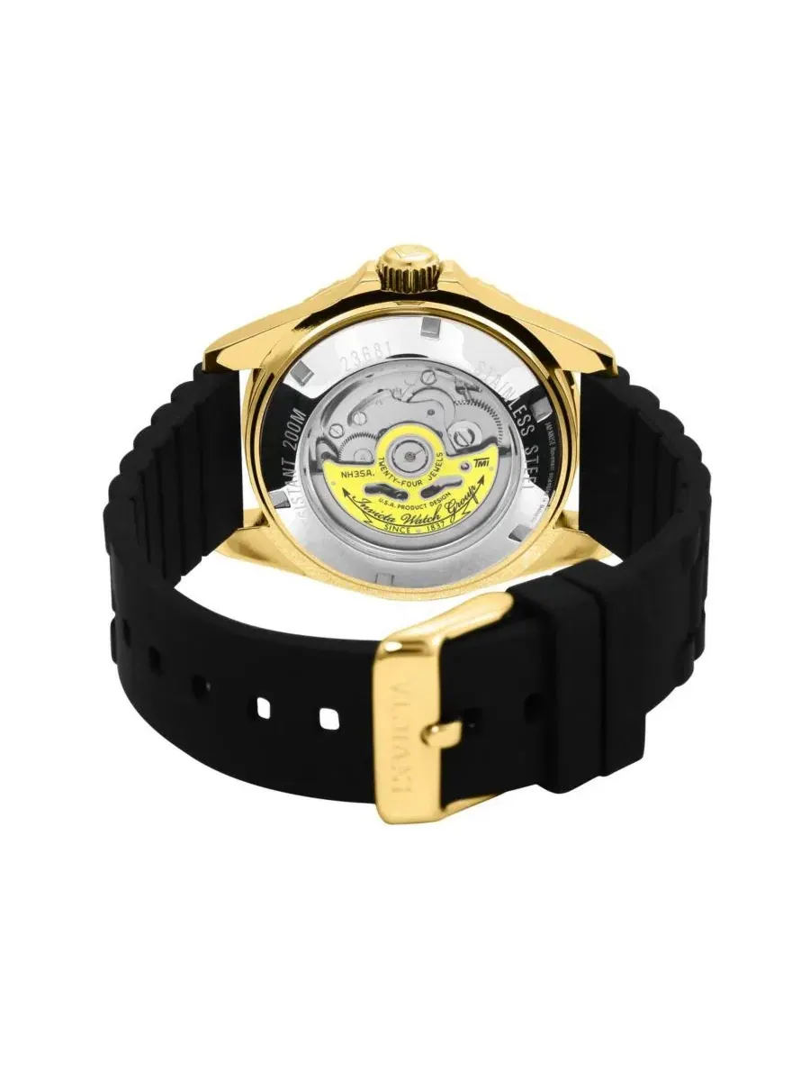 Мужские автоматические часы Pro Diver 23681 Invicta — изображение 3 из 3, оттенок черный