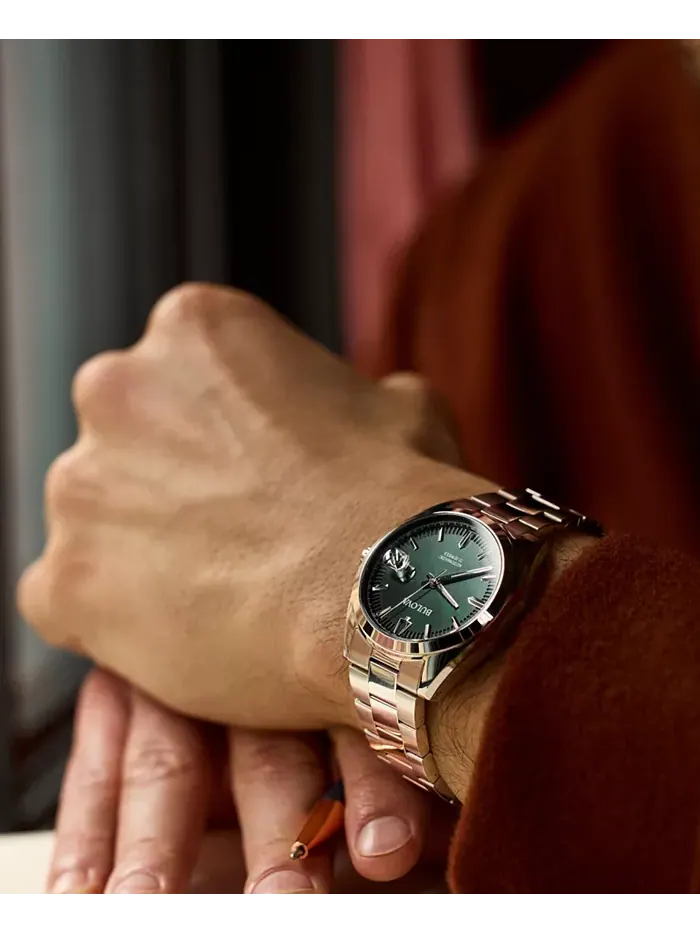 Мужские автоматические часы Surveyor с браслетом из нержавеющей стали, 39 мм Bulova — изображение 4 из 4