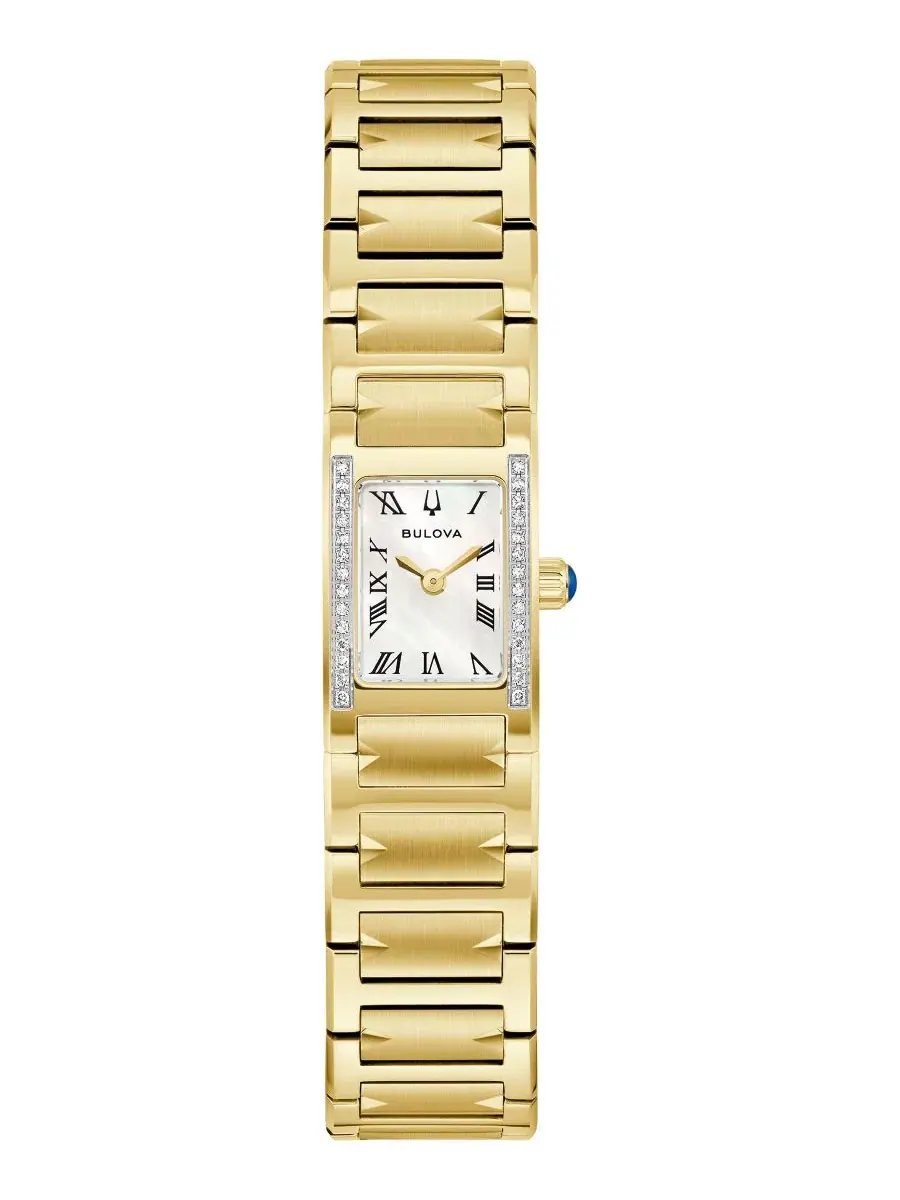 Женские часы Marc Anthony Harmony с золотистым корпусом из стали, браслет, 14 мм Bulova — изображение 1 из 3