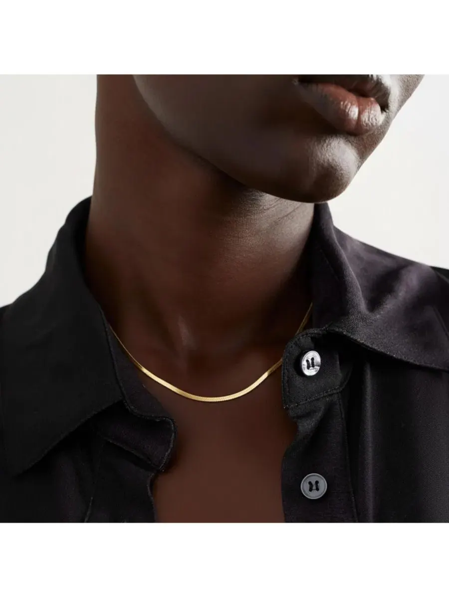 Цепь-колье Aria Chain Necklace Joey Baby — изображение 2 из 8, оттенок золото