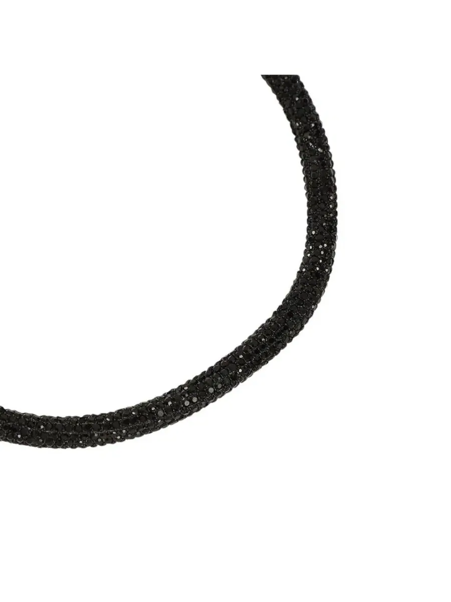 Колье-ошейник The Jingle Collar Necklace SOHI — изображение 3 из 6, оттенок черный