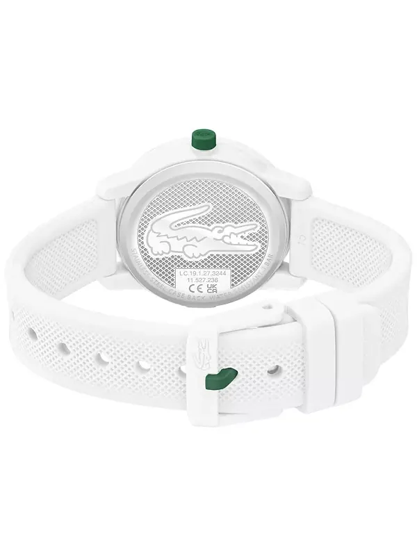 Детские часы l.12.12 с белым силиконовым ремешком, 32 мм Lacoste — изображение 3 из 3, оттенок белый
