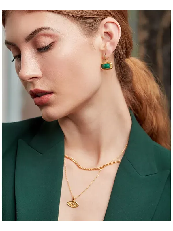 Серьги-Капли Noa Ottoman Hands — изображение 4 из 4, оттенок золото