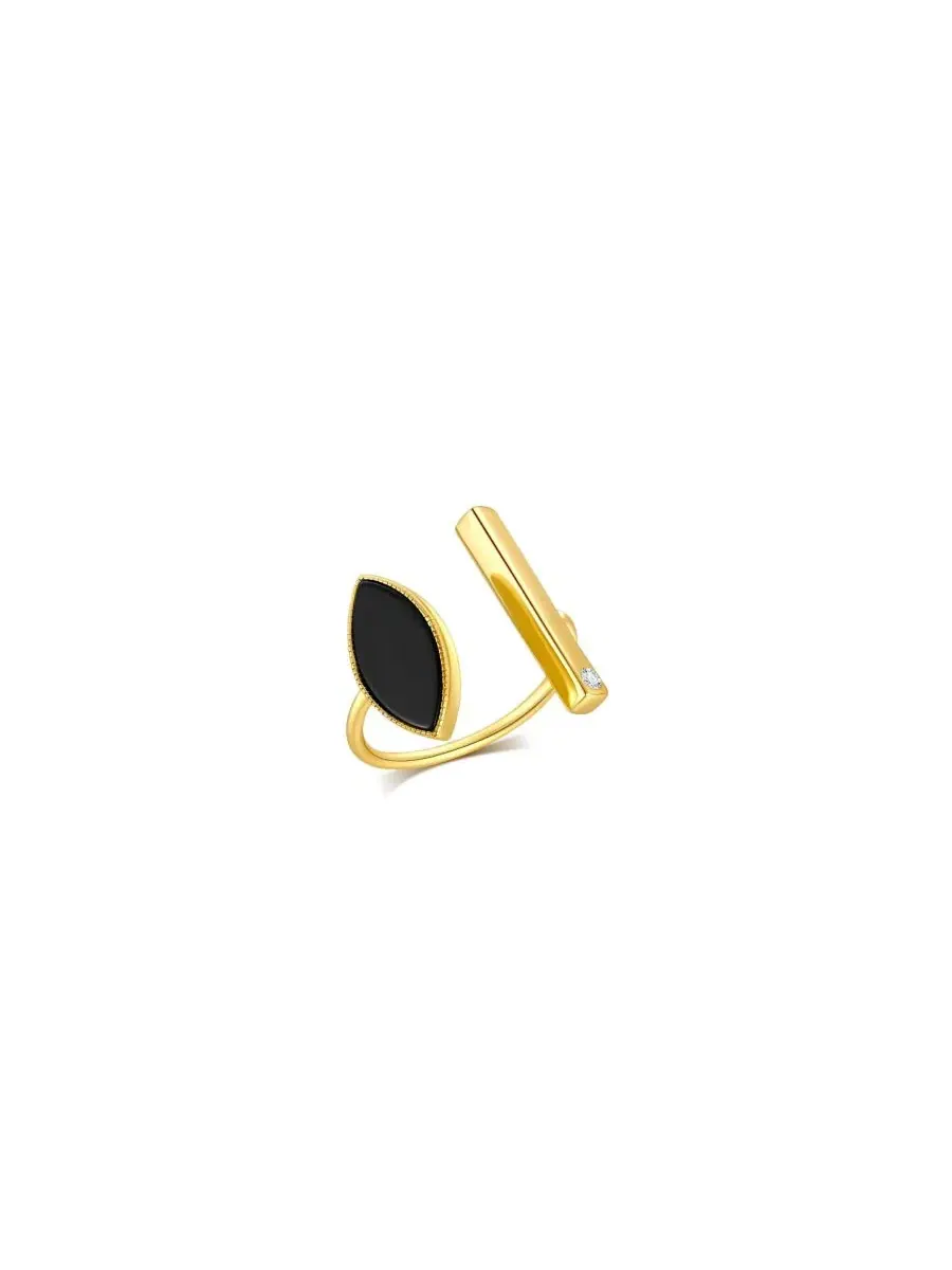 Кольцо Whispers Ring RETRO CHIC — изображение 1 из 3, оттенок серебристый прозрачный