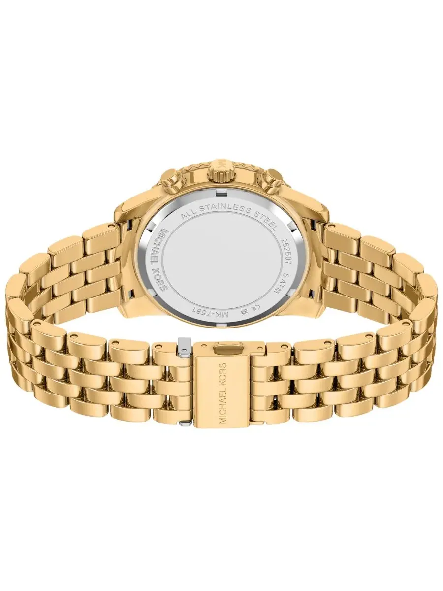 Женские часы Bryant с циферблатом из тигрового глаза Michael Kors — изображение 5 из 9, оттенок золотистый