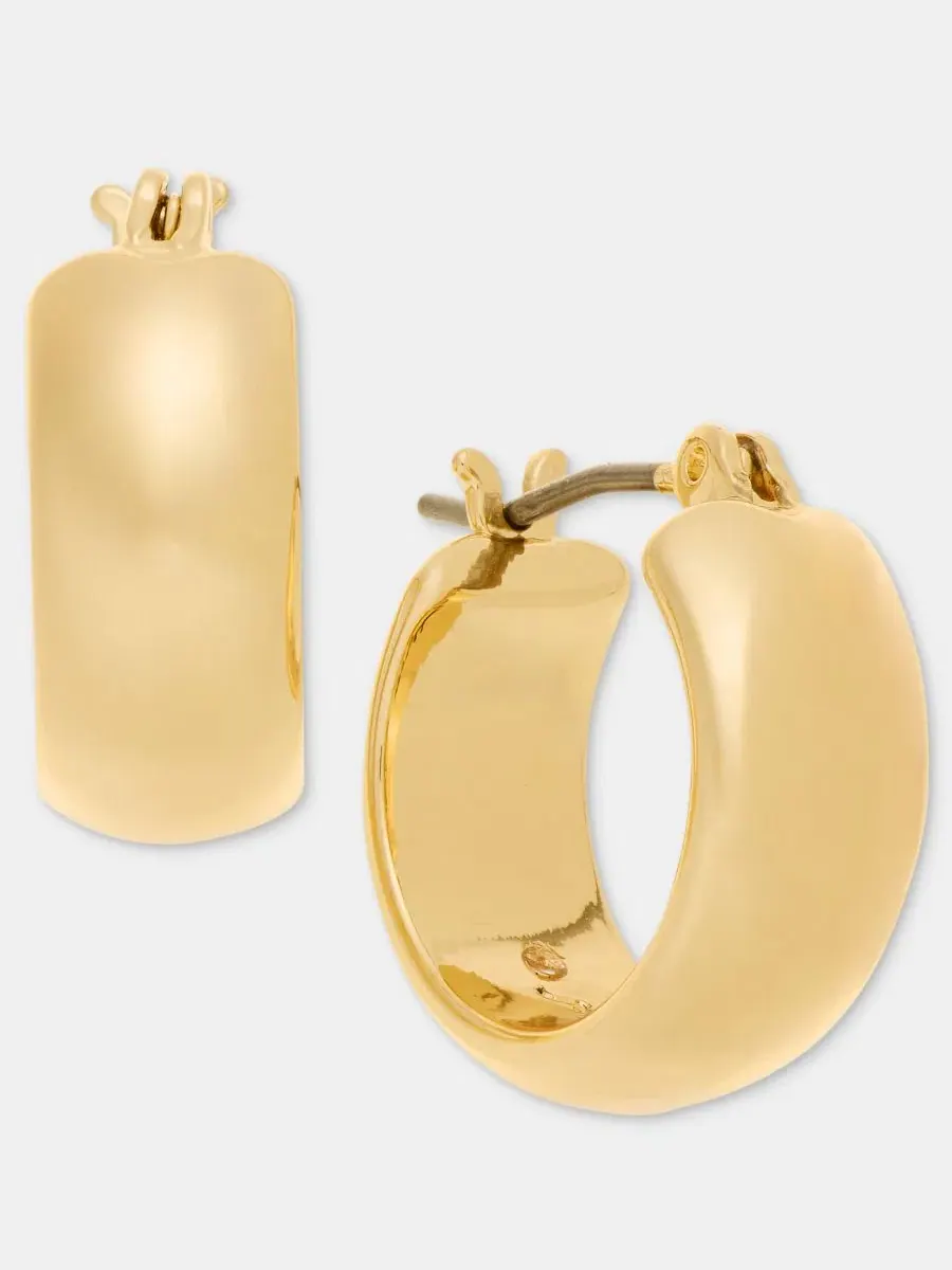 Серьги-конго маленькие KARL LAGERFELD PARIS — изображение 1 из 4, оттенок золото