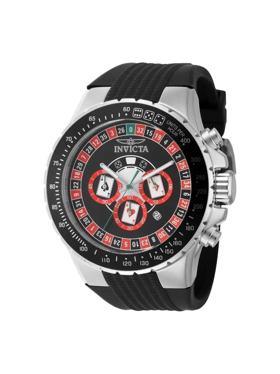 Мужские кварцевые часы-авиаторы VD53 49850 с циферблатом Invicta