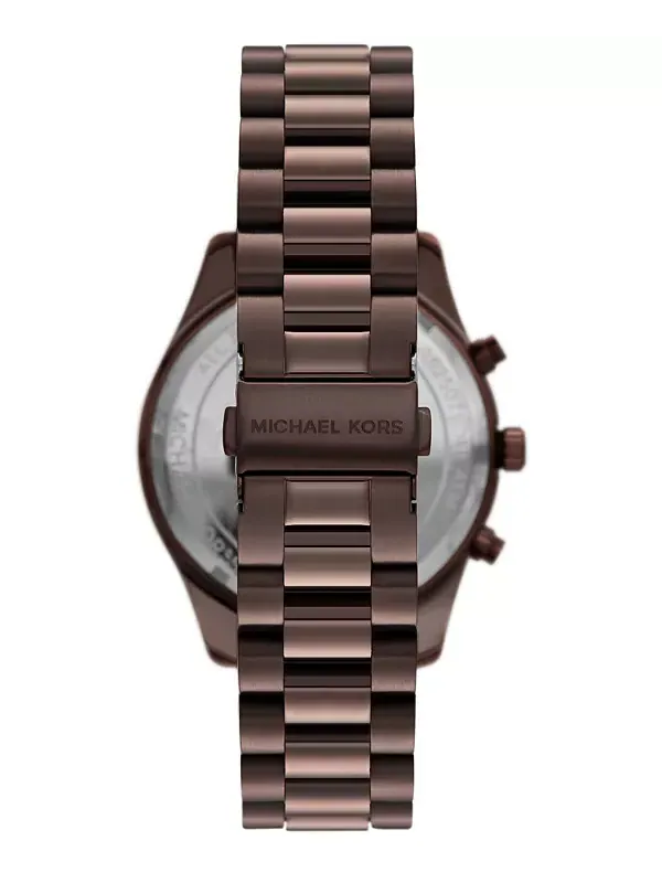 Мужские часы Lexington с хронографом, коричневые, из нержавеющей стали, 44 мм Michael Kors — изображение 2 из 4