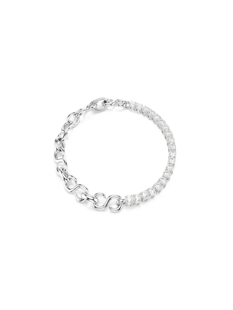 Браслет с кристаллами Swarovski Zirconia — изображение 1 из 7, оттенок белый