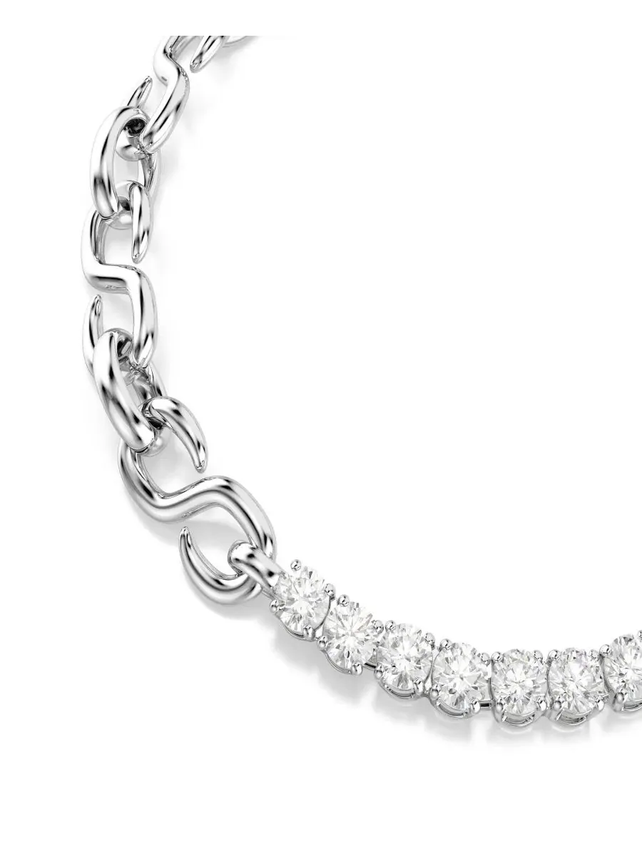 Браслет с кристаллами Swarovski Zirconia — изображение 2 из 7, оттенок белый