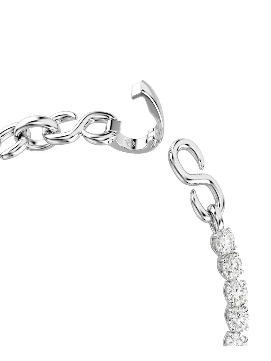 Браслет с кристаллами Swarovski Zirconia — изображение 3 из 7, оттенок белый