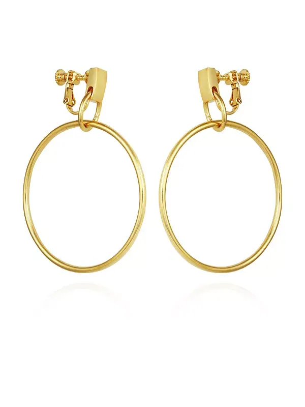 Серьги-Кольца Clip-On Vince Camuto