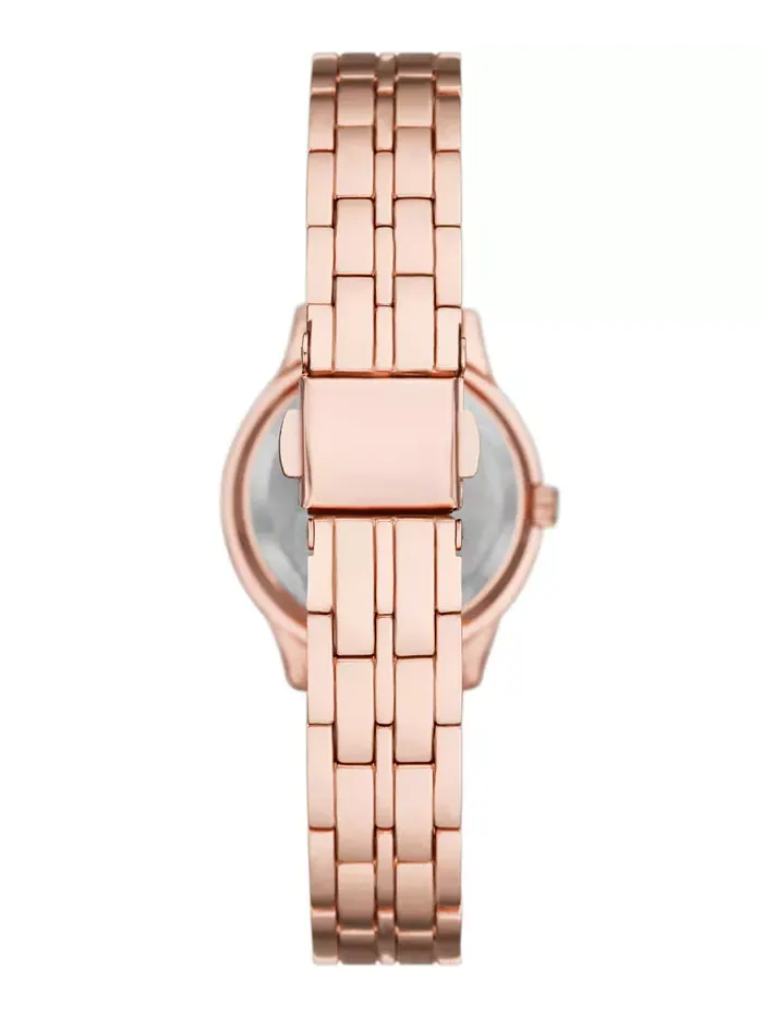 Женские часы с тремя стрелками Rose Gold-Tone Alloy 27 мм подарочный набор Folio — изображение 2 из 3