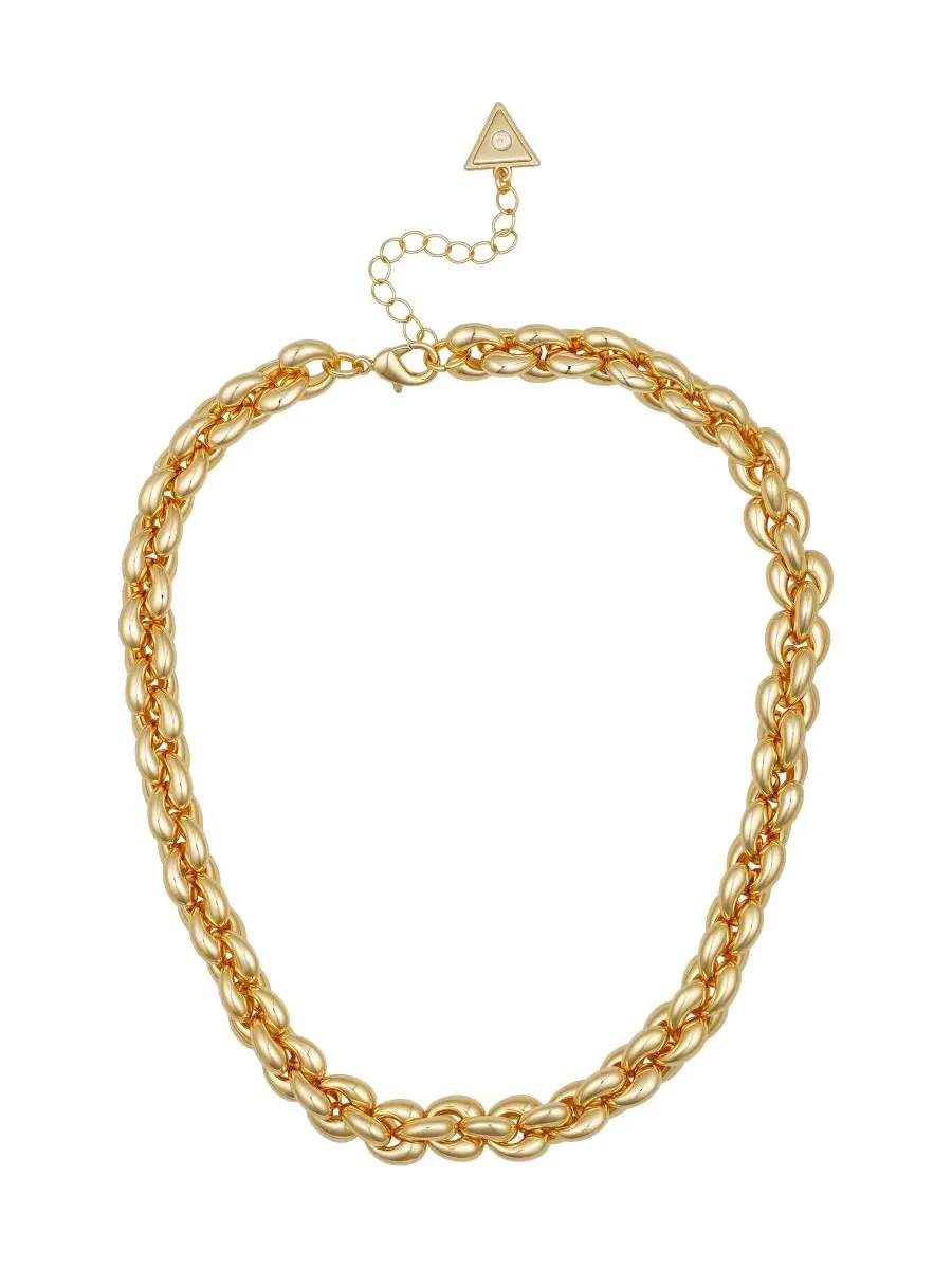 Короткая цепочка золотистого цвета Guess — изображение 2 из 3, оттенок золото