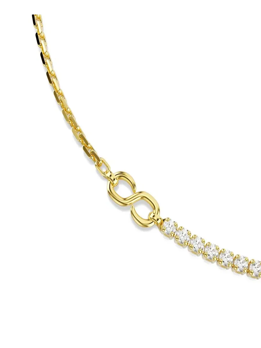 Колье с кристаллами Swarovski, модель Matrix — изображение 2 из 5, оттенок мульти