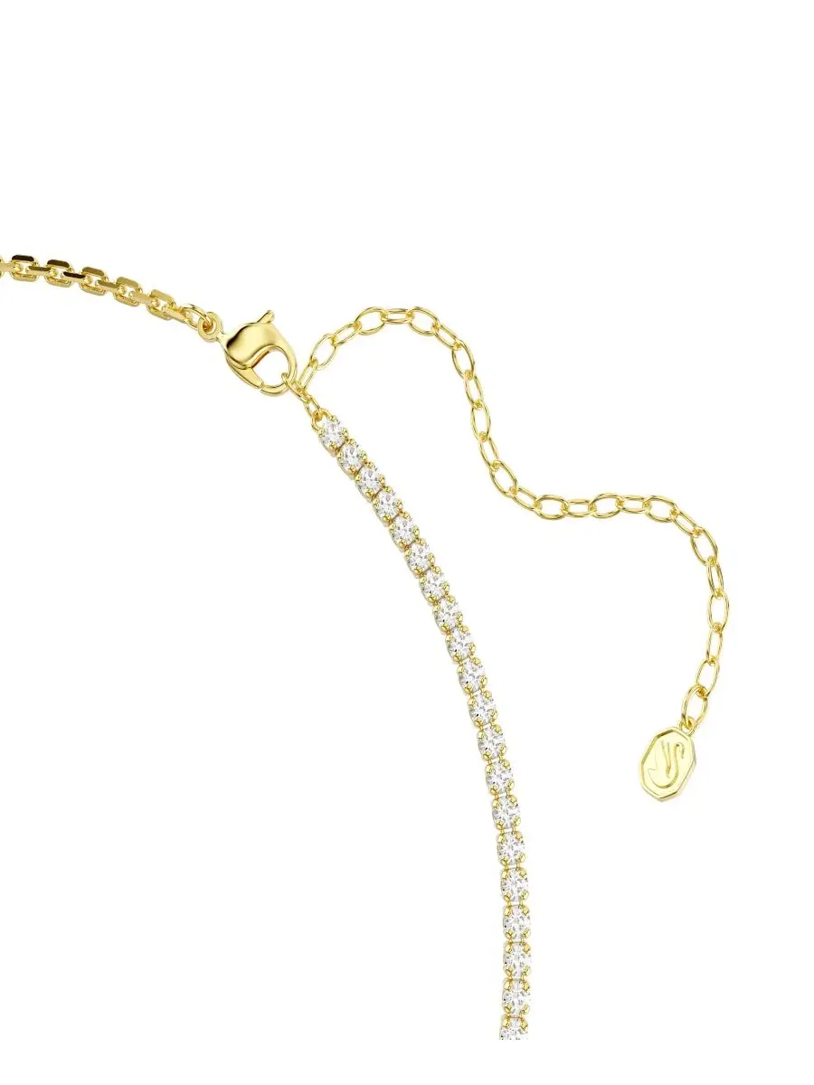 Колье с кристаллами Swarovski, модель Matrix — изображение 3 из 5, оттенок мульти