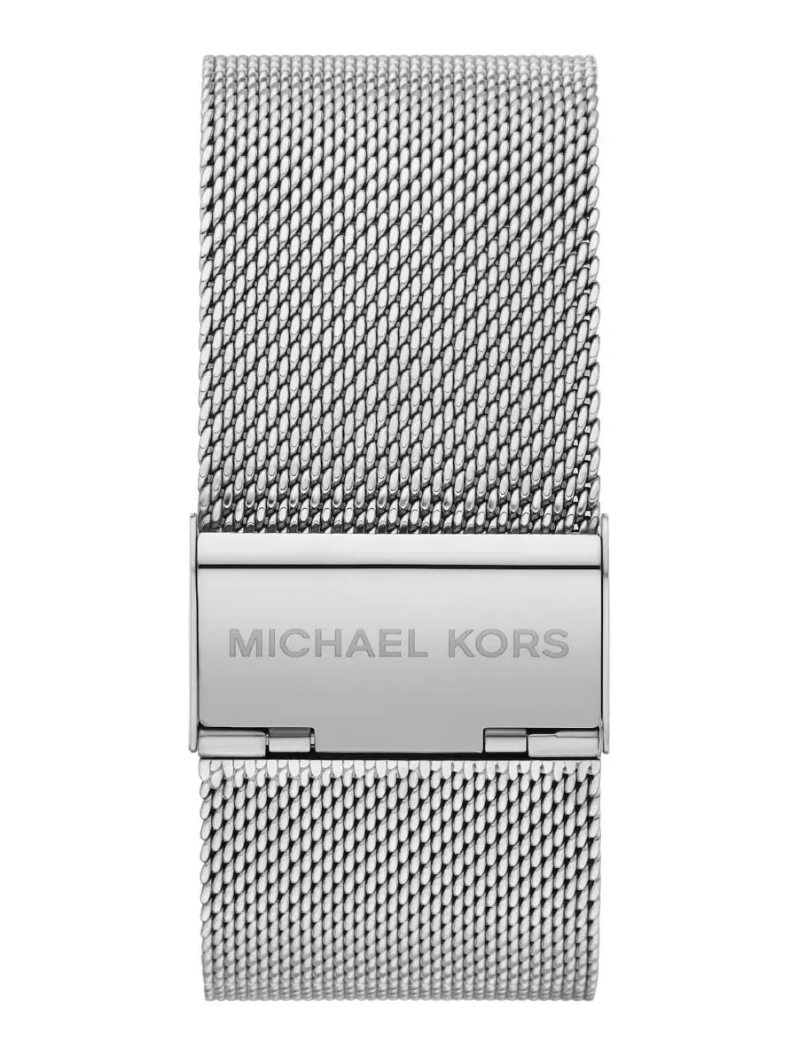 Женские часы Georgie Two-Hand из нержавеющей стали Michael Kors — изображение 2 из 4, оттенок серебряный