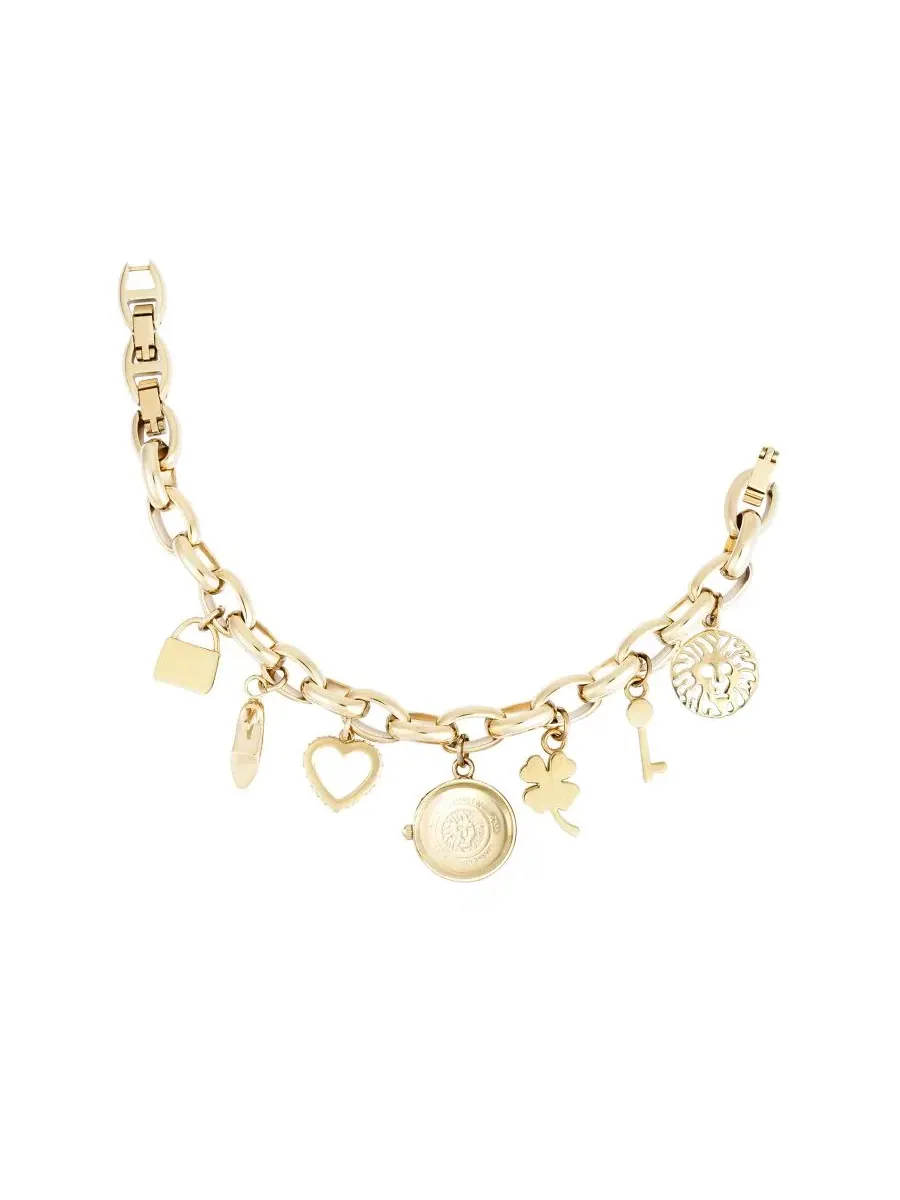 Женские часы с браслетом из сплава с кристаллами Anne Klein — изображение 3 из 3, оттенок золото