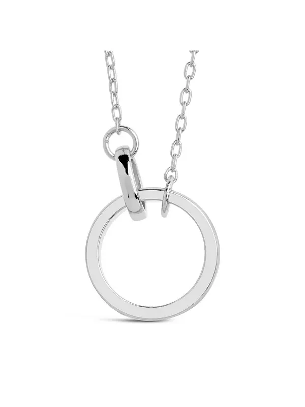 Ожерелье из натурального перламутра «Мишель» Sterling Forever — изображение 1 из 4, оттенок серебряный