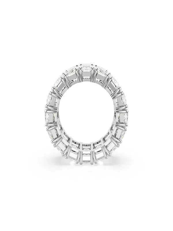 Кольцо Витторе с белым родиевым покрытием Swarovski — изображение 4 из 4, оттенок белый