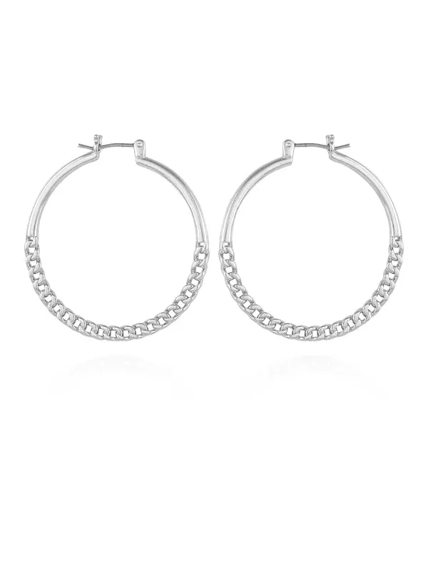 Серьги-Кольца из цепочек Vince Camuto