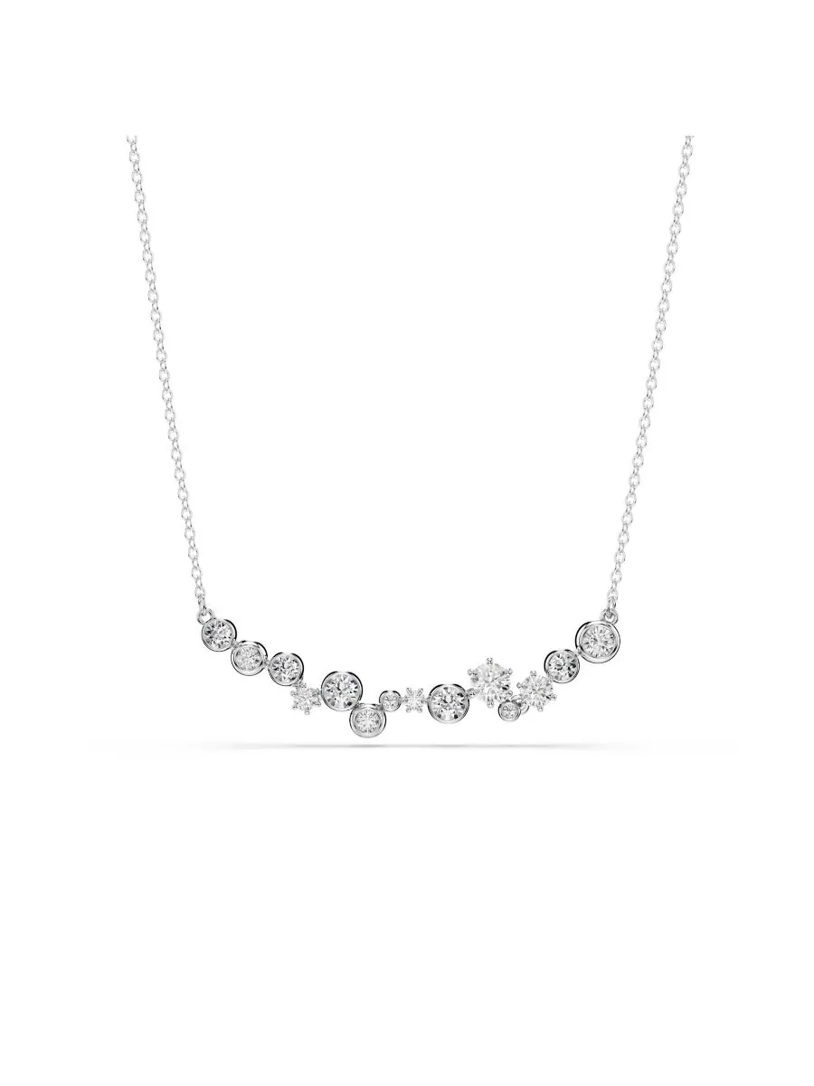 Колье Constella с родиевым покрытием Swarovski — изображение 1 из 7, оттенок серебристый прозрачный