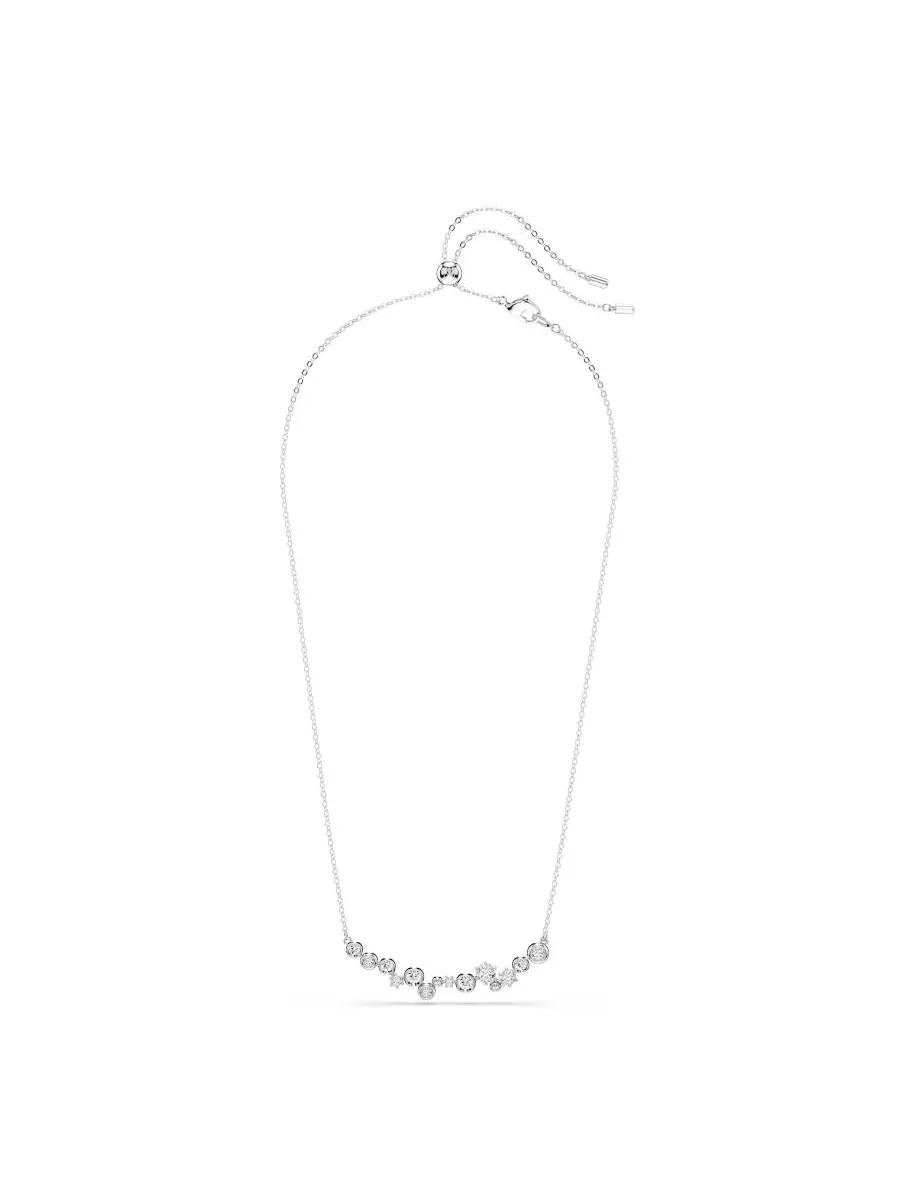 Колье Constella с родиевым покрытием Swarovski — изображение 3 из 7, оттенок серебристый прозрачный