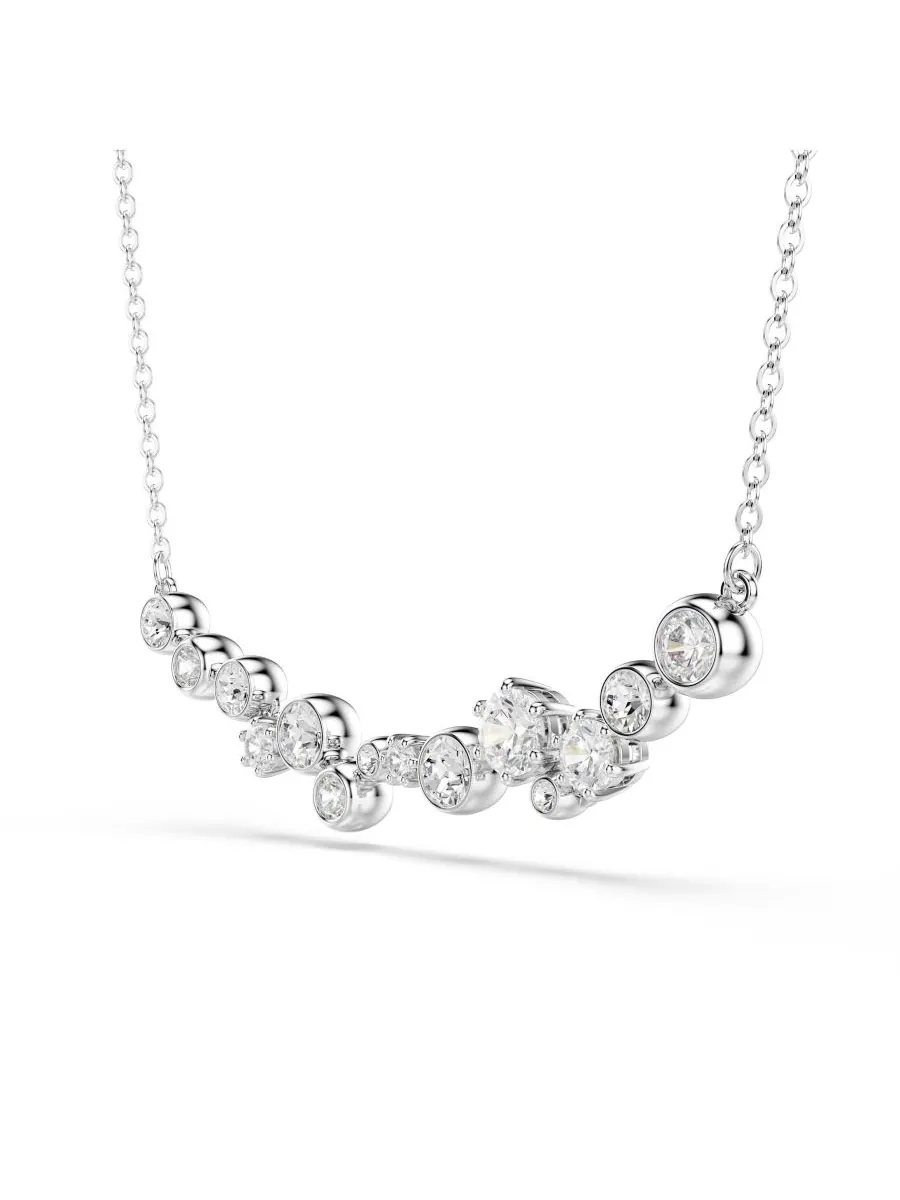 Колье Constella с родиевым покрытием Swarovski — изображение 6 из 7, оттенок серебристый прозрачный