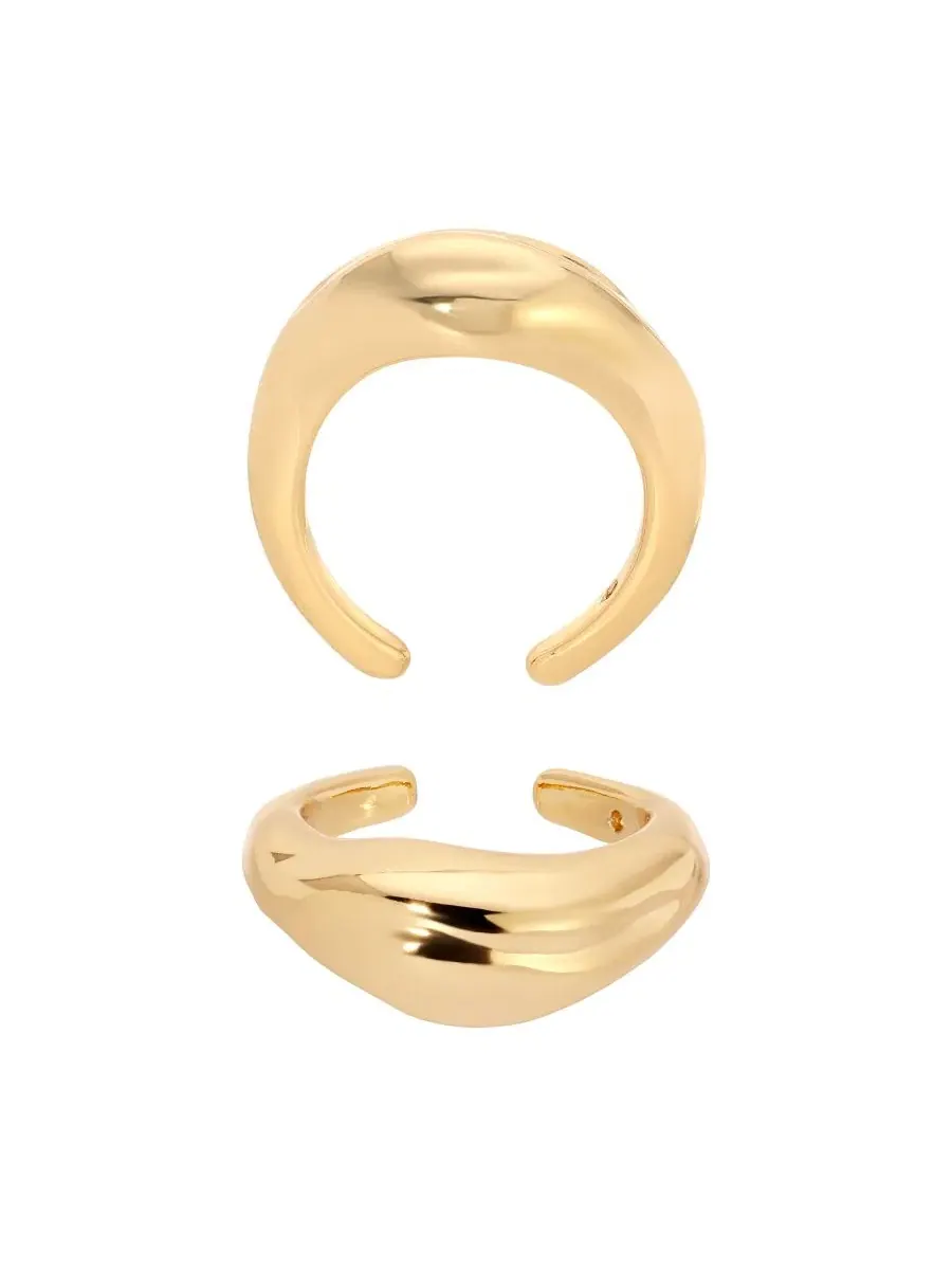 Изящные серьги-капельки Ettika — изображение 2 из 3, оттенок золото