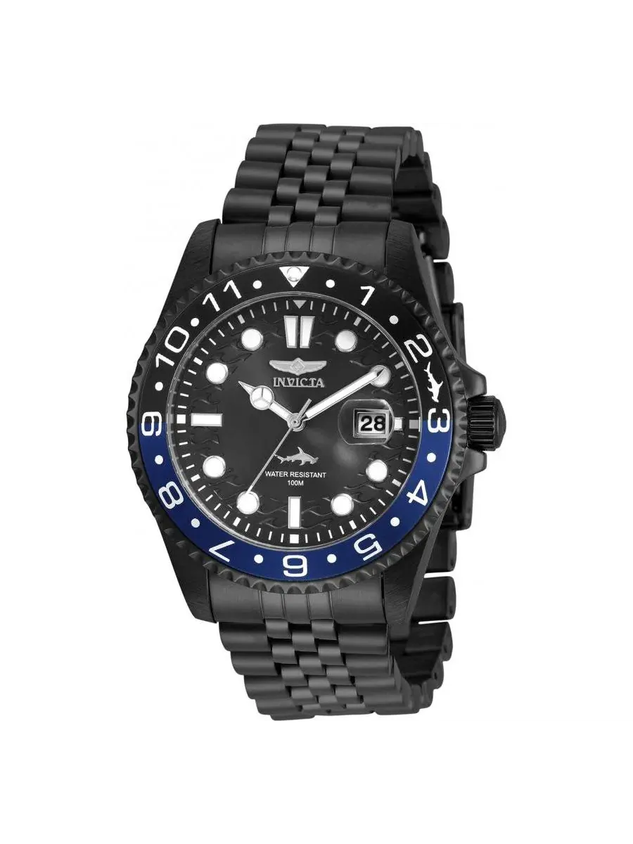Мужские кварцевые часы Pro Diver 30627 с 3 стрелками на циферблате Invicta — изображение 1 из 3, оттенок черный