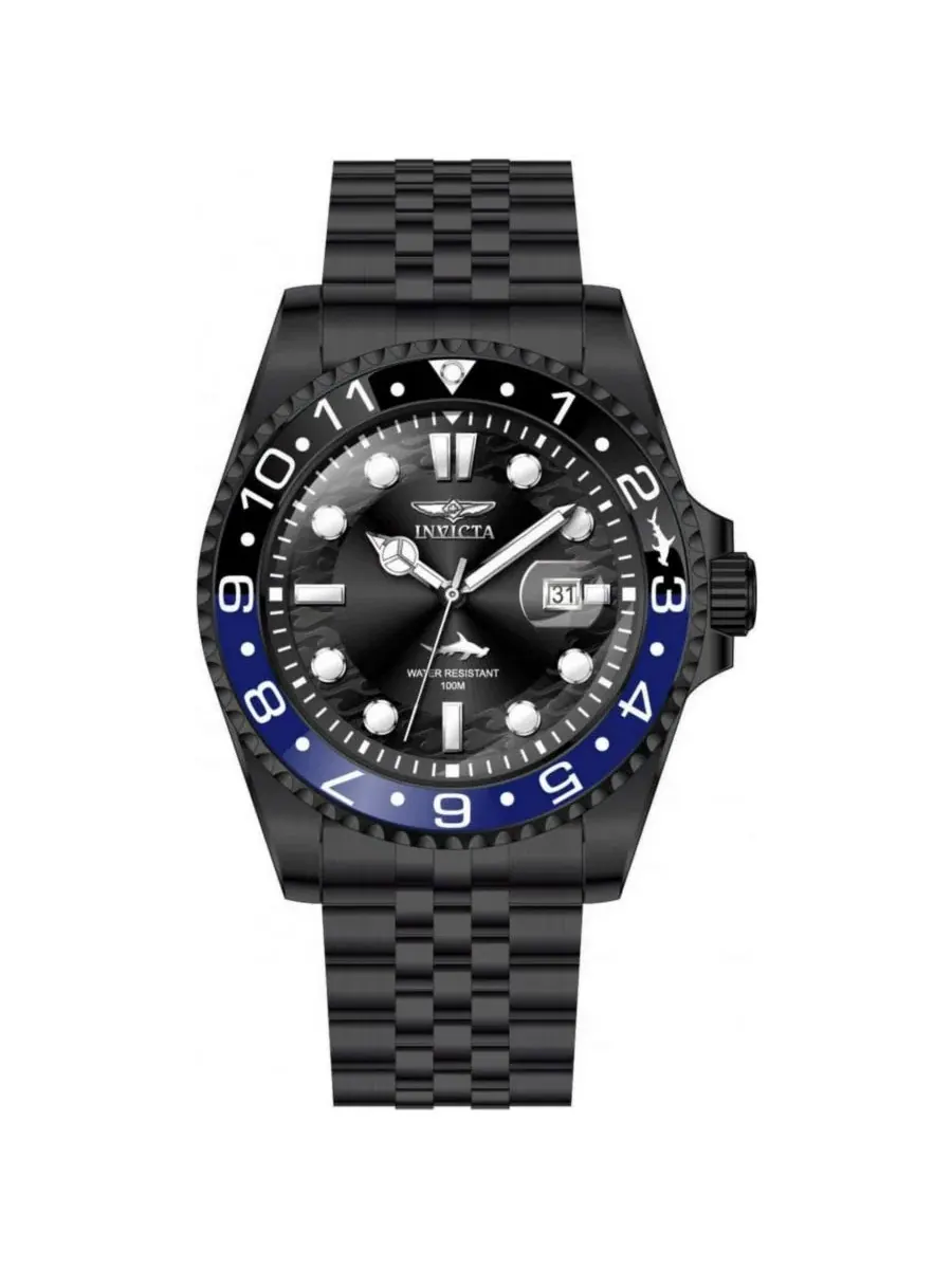 Мужские кварцевые часы Pro Diver 30627 с 3 стрелками на циферблате Invicta — изображение 3 из 3, оттенок черный