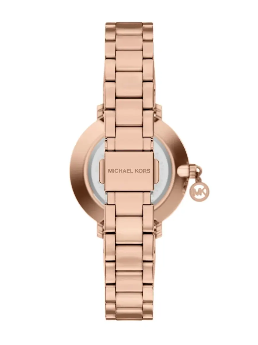 Женские часы Pyper Two-Hand из стали с розово-золотистым покрытием, 32 мм Michael Kors — изображение 2 из 9