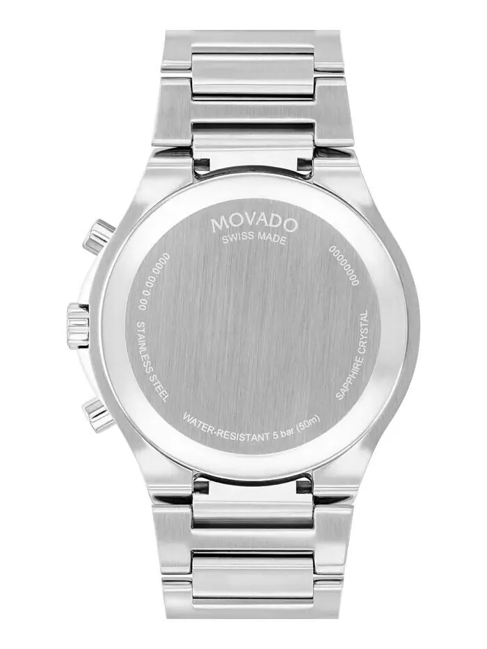 Мужские часы SE Swiss Quartz Chrono из нержавеющей стали, двухцветные, с желтым PVD-покрытием, 42 — изображение 3 из 3