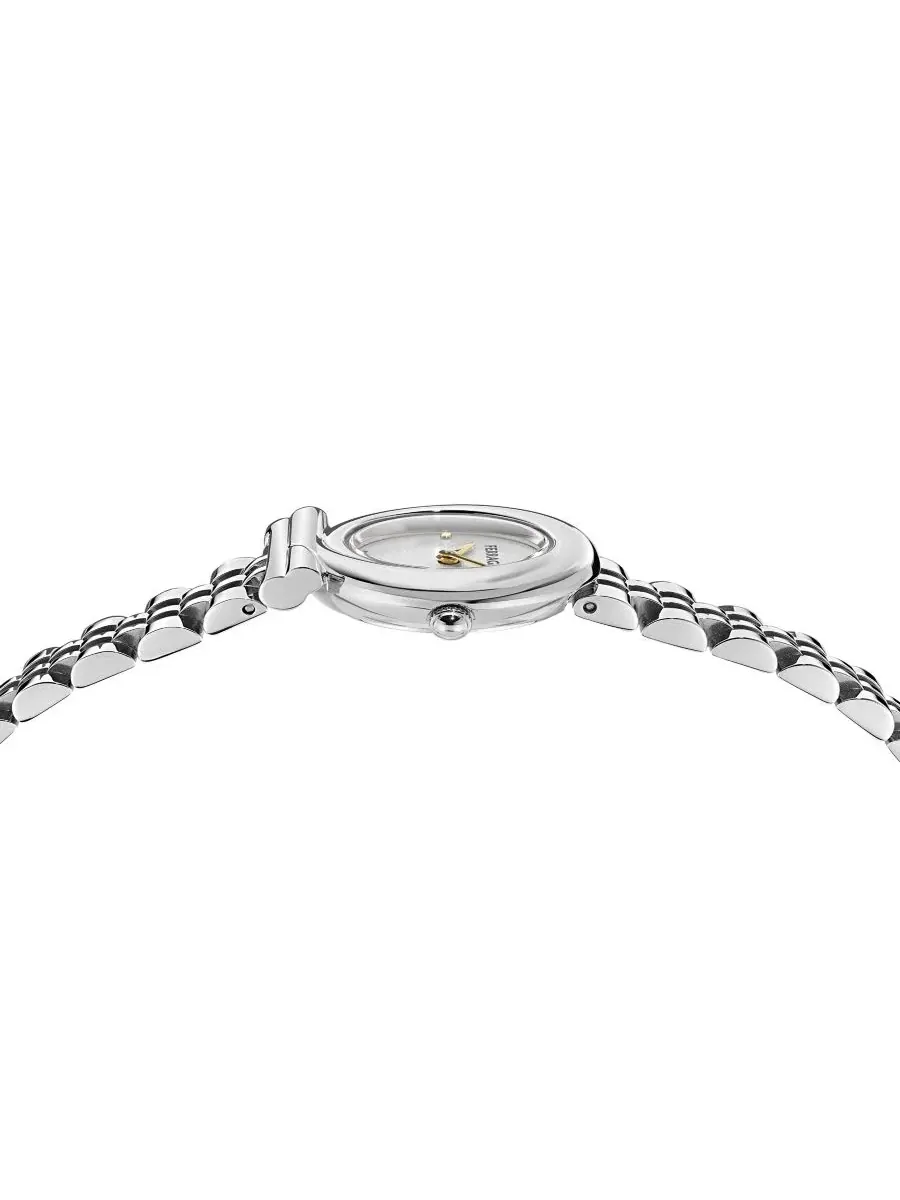 Женские часы с браслетом из нержавеющей стали Silver, 23 мм Ferragamo — изображение 2 из 5, оттенок серебряный